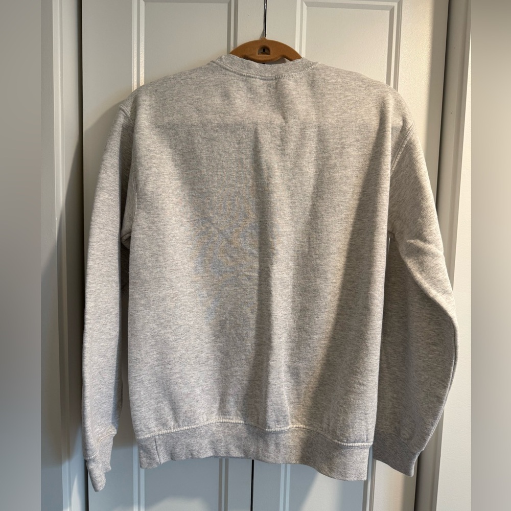 Buffalo USA Gray Crewneck Sweatshirt ❤️💙🇺🇸 Size S - Picture 3 of 4